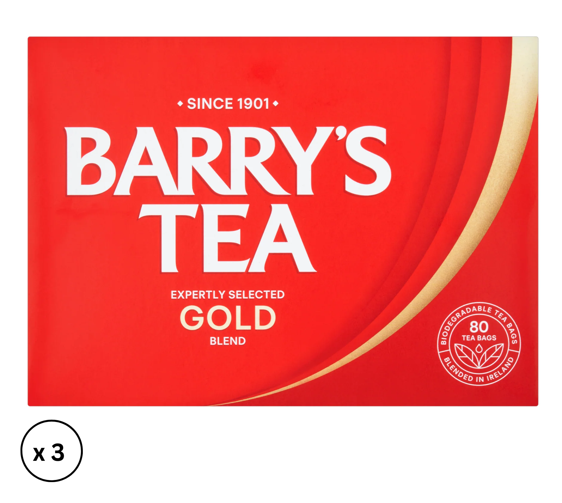 GOLD BLEND 80 TEABAGS - (3 PACK) - Image 3